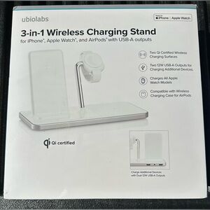 Ubiolabs 3-in-1 Wireless Charging Stand